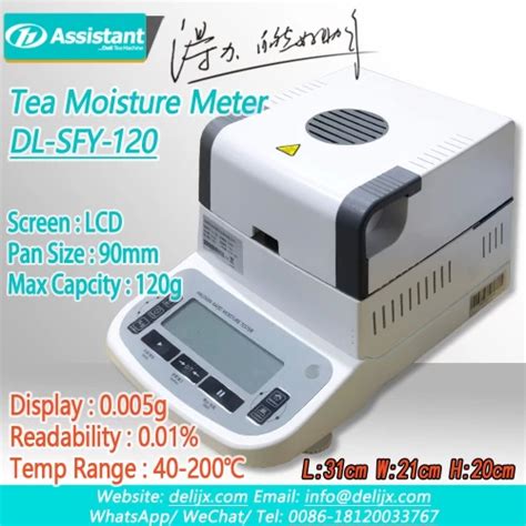 custom green tea moisture meter|Tea Moisture .